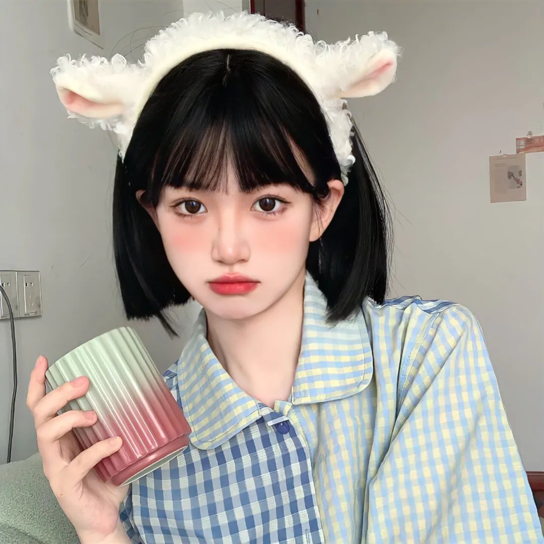 随盲柳入眠的女人